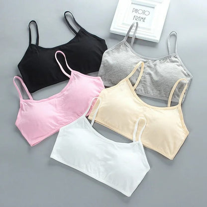 Teen Girls Soft And Cotton Sports Bra