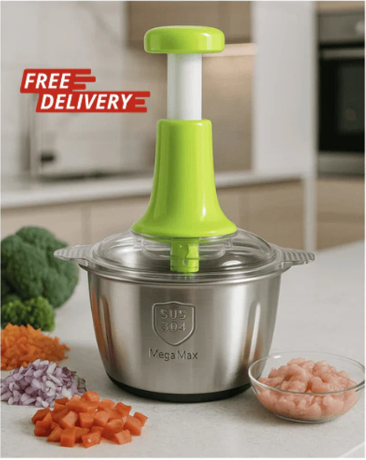Large 2L Bowl Effortless Vegetable Chopper