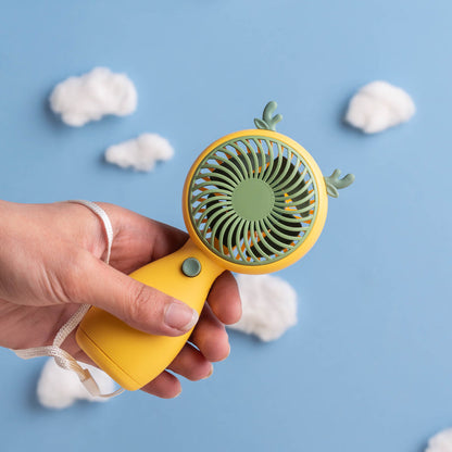 Portable USB Rechargeable Mini Handheld Fan