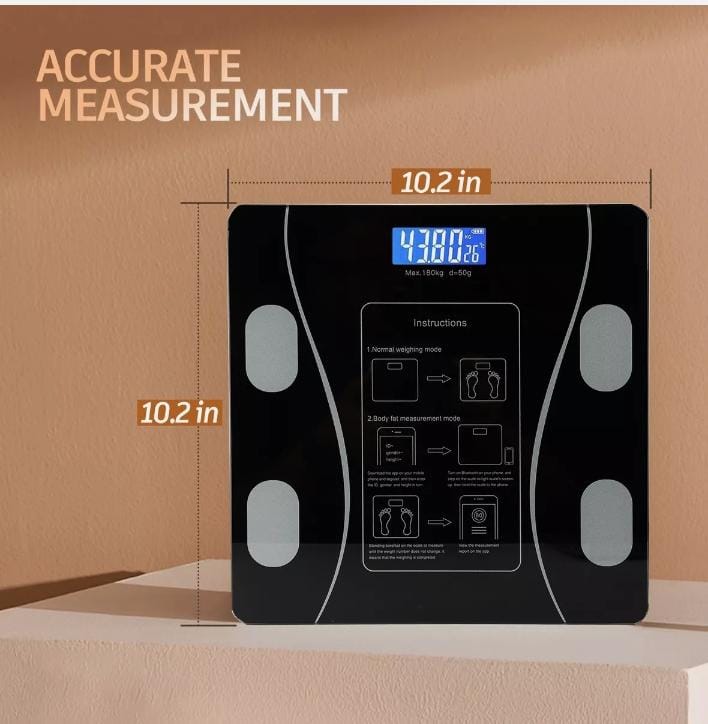 Digital Smart Bluetooth Body Weight & BMI Scale Body Fat Scale