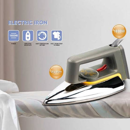 RAF Light Weight Dry Iron – 400 Watt