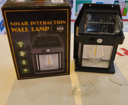 Solar Charge Motion Sensor Solar Waterproof Wall Lamp 888 Big Size