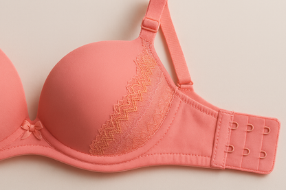Silk Embroidered Padded Bra