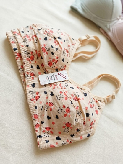 Lawn Summer Friendly Printed Bra for Women