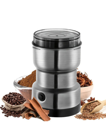 Electric Stainless Steel Coffee & Grinder Machine
